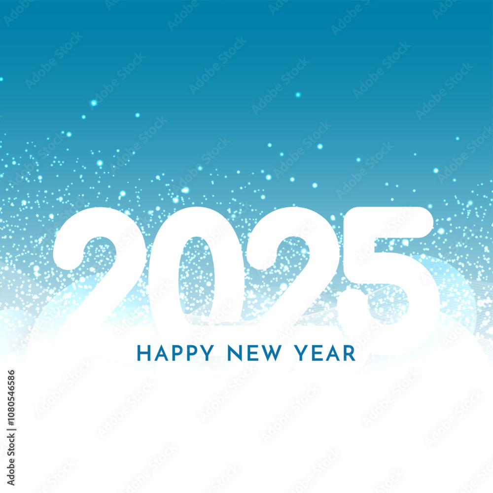 Happy New year 2025 modern decorative background Happy New year 2025 modern decorative background