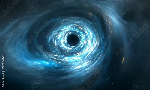 Cosmic portal opening to another dimension