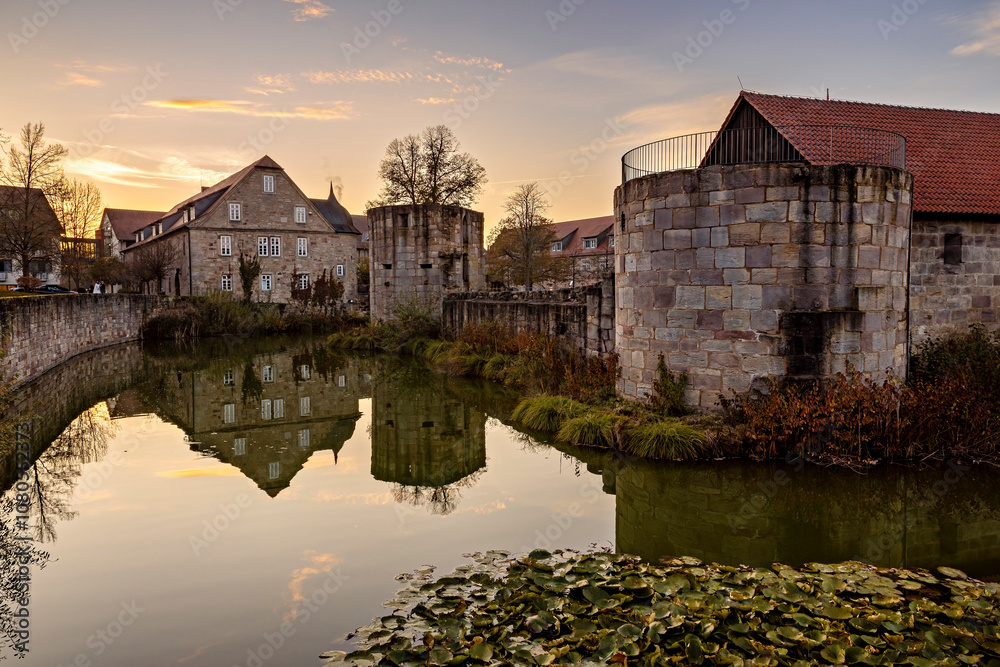 Obraz premium The Castle Ruine of Friedewald in Hesse