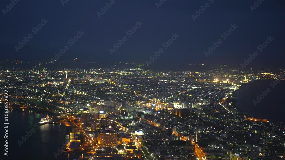 函館の夕景 函館の夕景