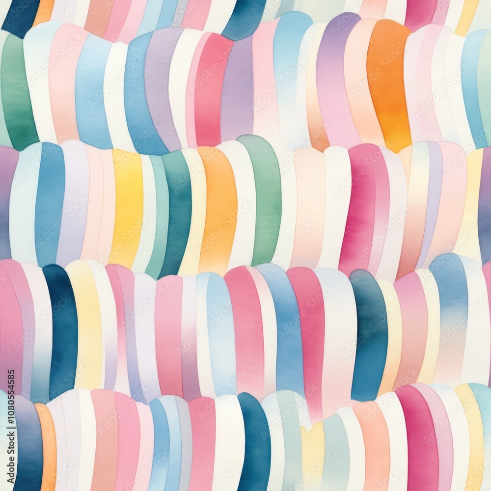 Obraz premium Alcohol Ink Seamless Pattern, Watercolor Seamless Pattern