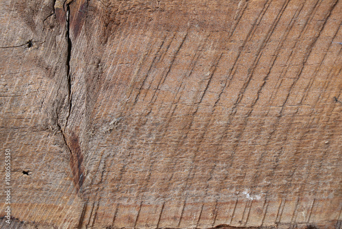 Old wooden texture for background that has natural cracks.