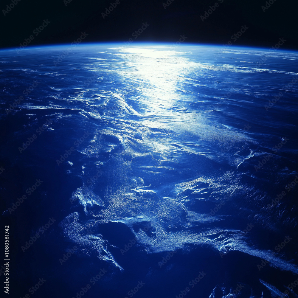 Fototapeta premium earth and moon