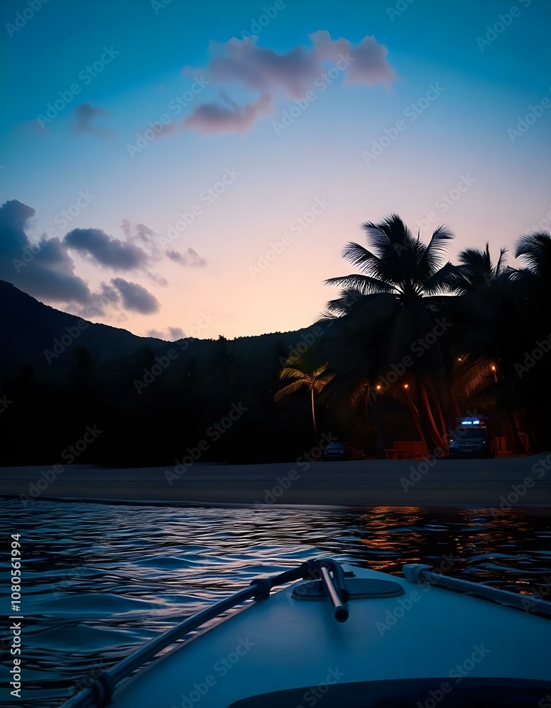 Fototapeta premium Tropical Serenity