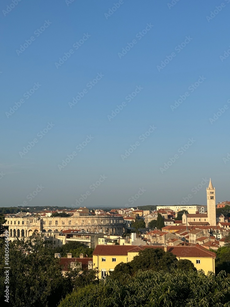 View of the city by day during summer View of the city by day during summer