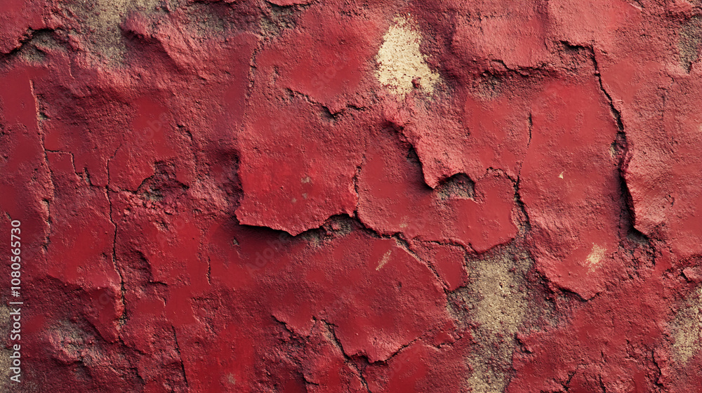 Fototapeta premium Thick rough oil paint texture background