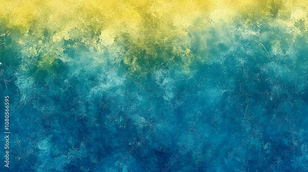 Abstract Background - Blue and Yellow Textured Abstract Background - Blue and Yellow Textured