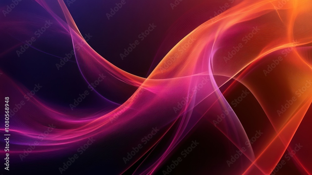 Fototapeta premium Abstract Swirling Colors