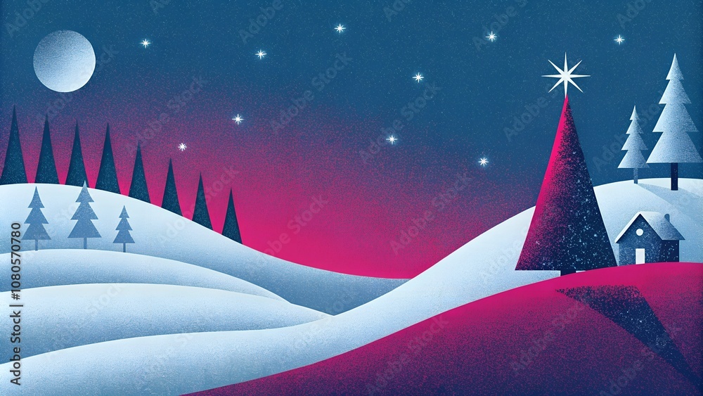 Naklejka premium Abstract Gradient Transition from Dark Indigo to Midnight Blue