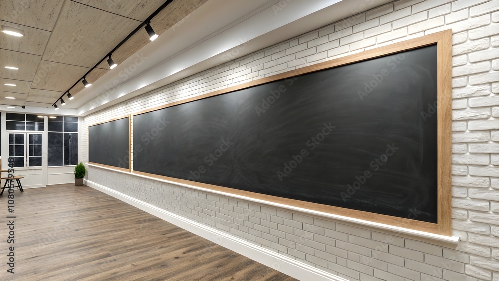 Horizontal Blackboard Wall Texture, Classroom Chalkboard Background
Horizontal Blackboard Wall Texture, Classroom Chalkboard Background