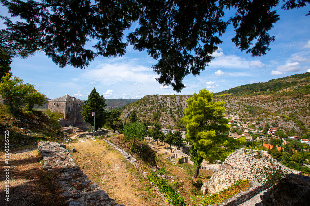 Fototapeta premium Stolac: Historic Town in Bosnia and Herzegovina