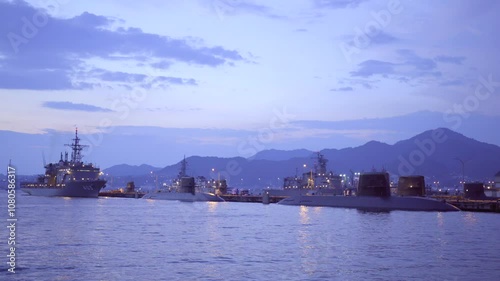 夕暮れのアレイからすこじま