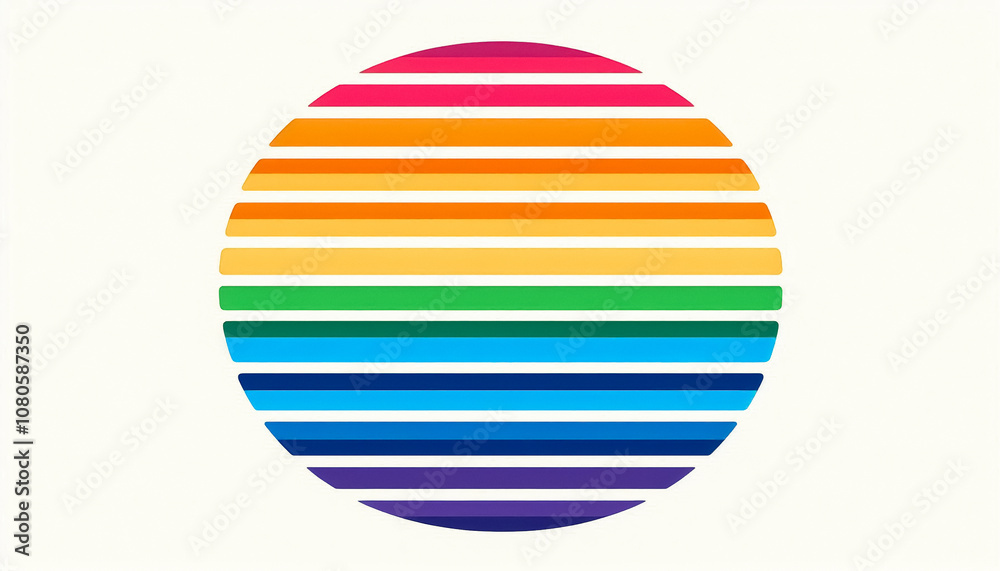 Obraz premium rainbow illustration 