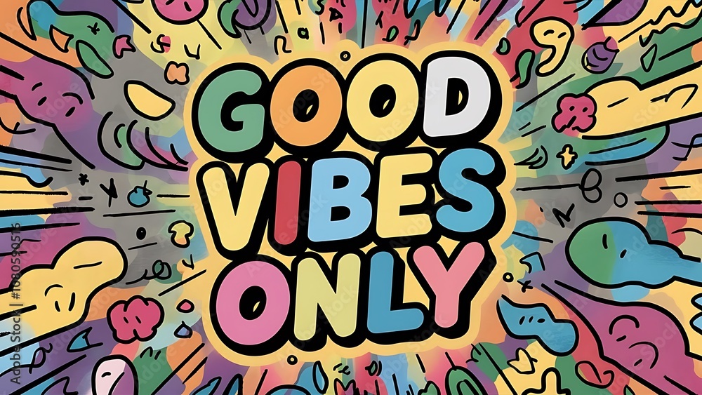 Good Vibes Only Illustartion,Typography,Banner,Poster T-shirt Design Motivational Quote Good Vibes Only Illustartion,Typography,Banner,Poster T-shirt Design Motivational Quote
