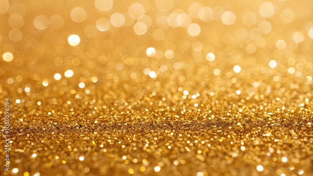 Metallic gold glitter textured background, luxurious fabric, glittering particles Metallic gold glitter textured background, luxurious fabric, glittering particles