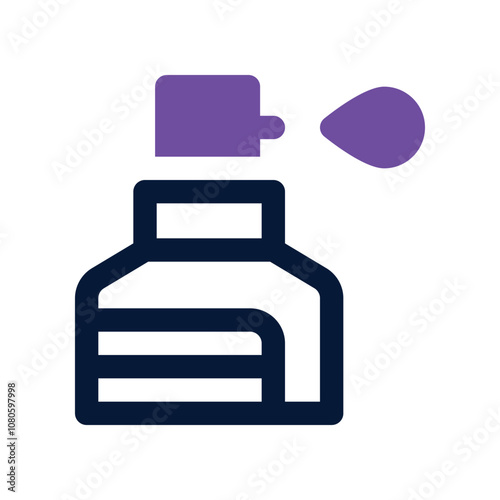 antiseptic icon. vector dual tone icon for your website, mobile, presentation, and logo design.