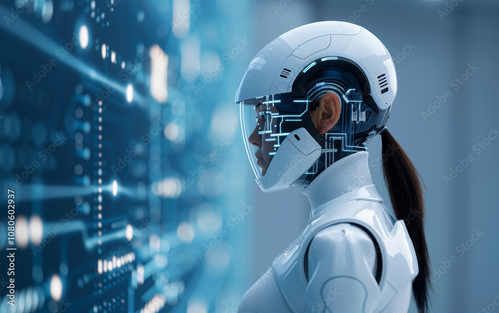Future technology and artificial intelligence chip business background Future technology and artificial intelligence chip business background