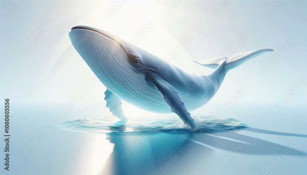 Obraz premium Marine Conservation through realistic 3D Visualization