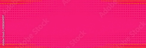 Geometric magenta and orange halftone dots, dot art, background texture, geometric shapes photo