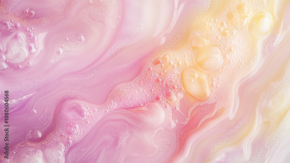 Soft Focus Serenity: Abstract Pastel Pink with Gentle Color Transitions Soft Focus Serenity: Abstract Pastel Pink with Gentle Color Transitions