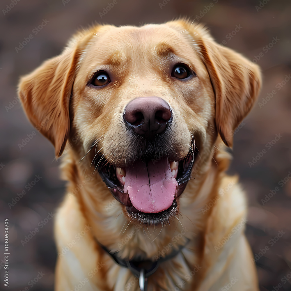 golden retriever dog Generated AI golden retriever dog Generated AI
