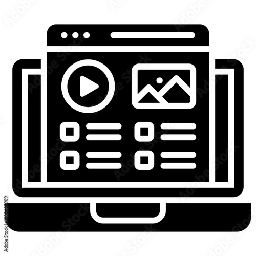 Digital Content Icon