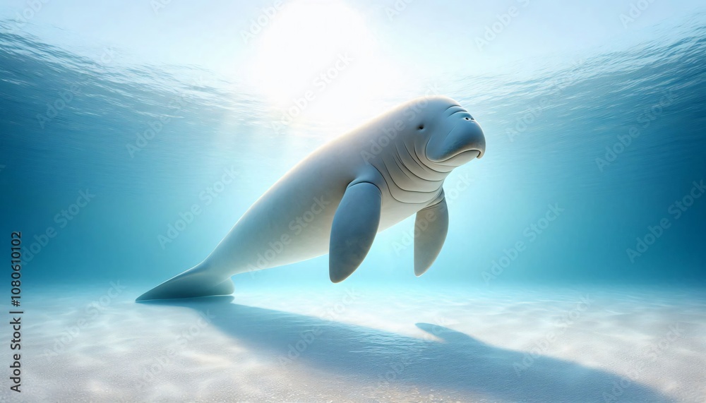 Fototapeta premium Marine Conservation through realistic 3D Visualization