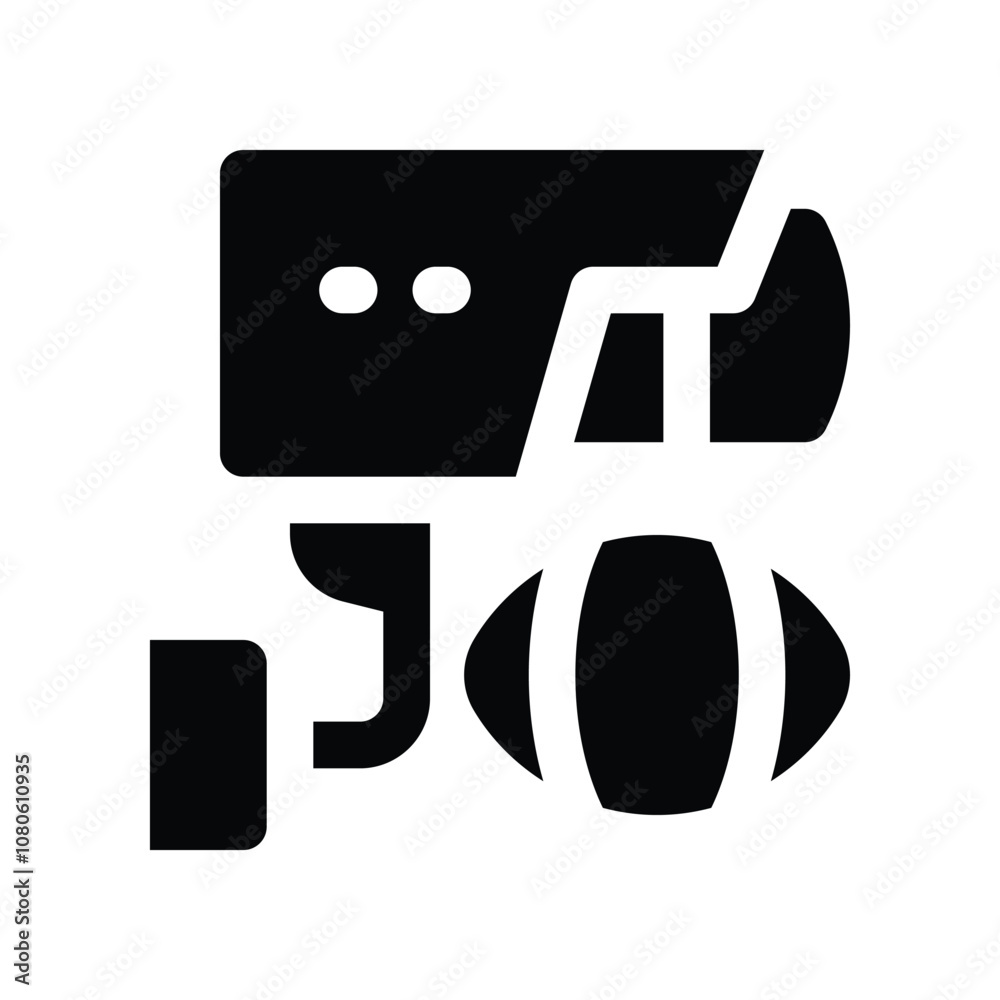 cctv icon. vector glyph icon for your website, mobile, presentation, and logo design. cctv icon. vector glyph icon for your website, mobile, presentation, and logo design.