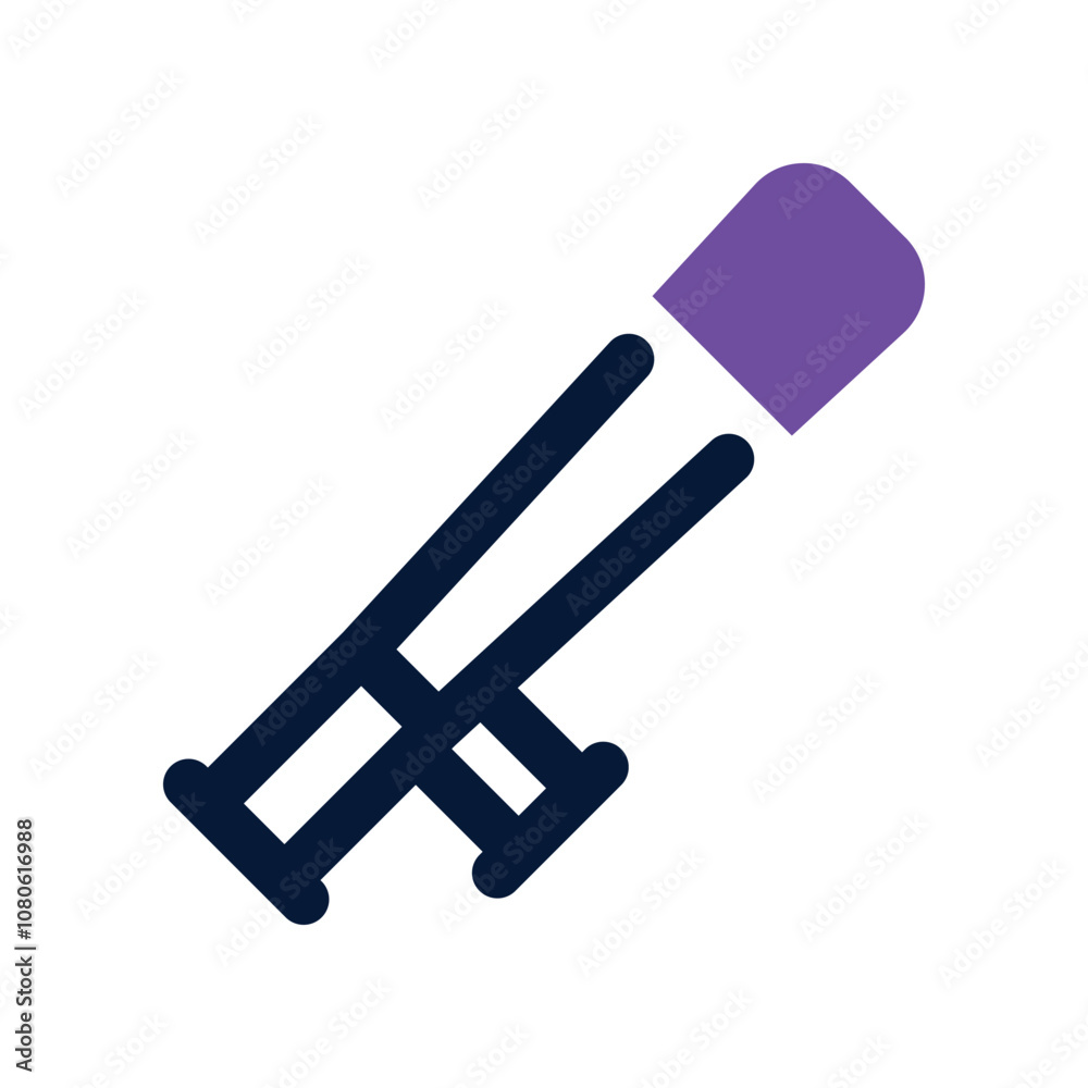 baton icon. vector dual tone icon for your website, mobile, presentation, and logo design. baton icon. vector dual tone icon for your website, mobile, presentation, and logo design.