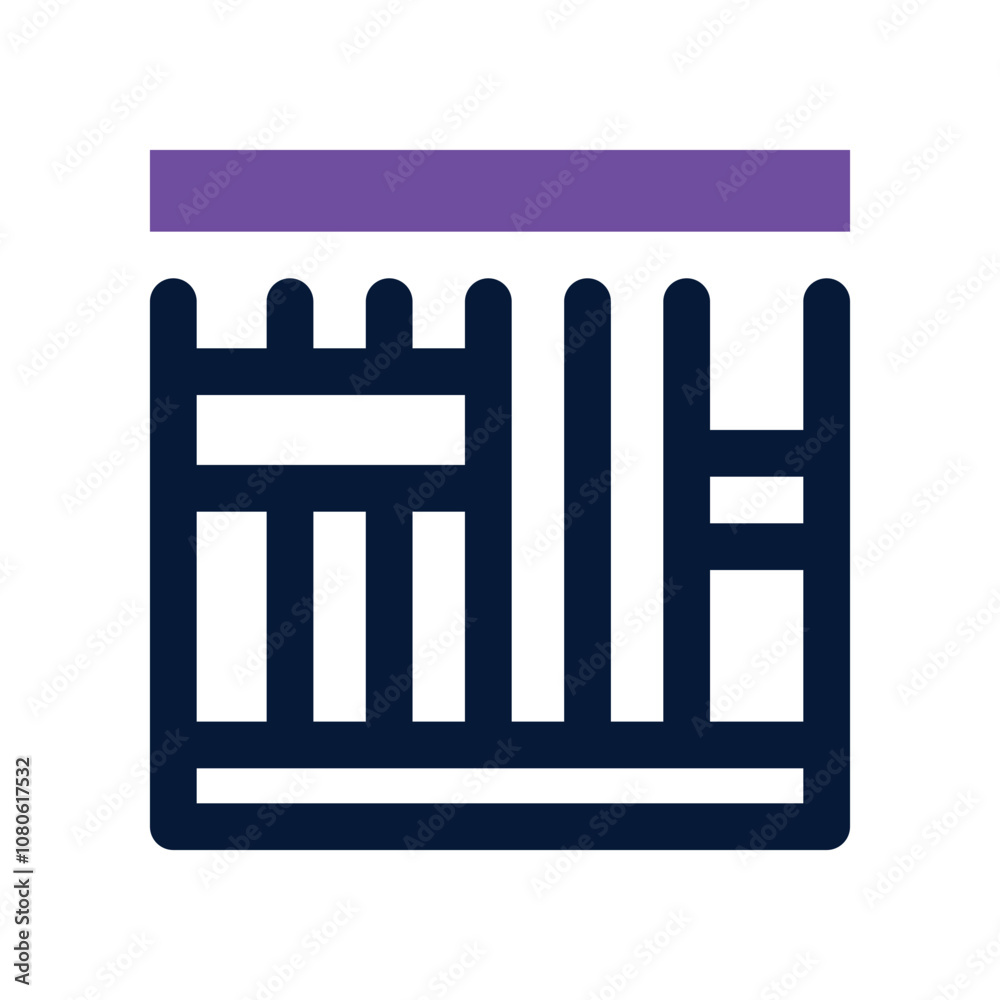 jail icon. vector dual tone icon for your website, mobile, presentation, and logo design. jail icon. vector dual tone icon for your website, mobile, presentation, and logo design.