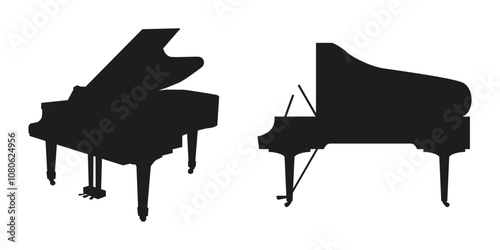 Piano silhouette