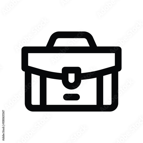 briefcase icon. vector line icon for your website, mobile, presentation, and logo design.