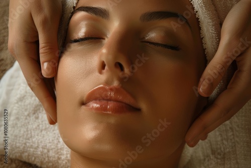 Experience the ultimate relaxation and skin rejuvenation with a luxurious spa facial. Pamper yourself with a tranquil session focusing on beauty and comfort for a serene experience photo