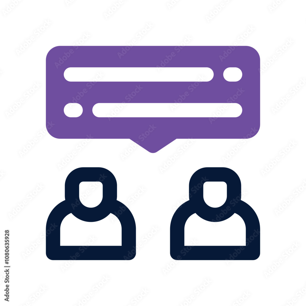 conversation icon. vector dual tone icon for your website, mobile, presentation, and logo design. conversation icon. vector dual tone icon for your website, mobile, presentation, and logo design.