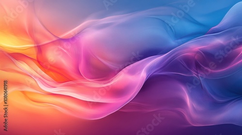 Abstract Swirling Colors