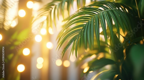 The Lush Greenery and Lights