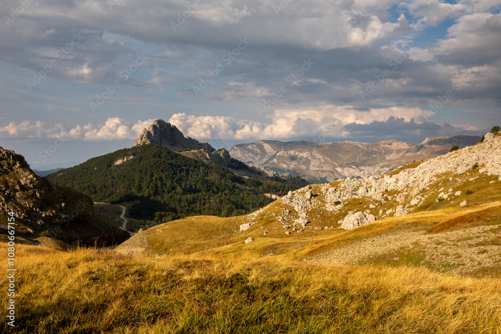 Fototapeta premium Visočica Mountain in Bosnia and Herzegovina