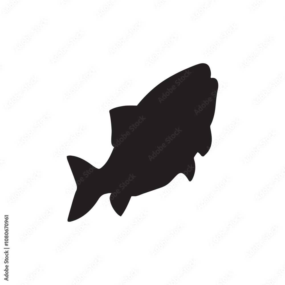 salmon silhouette., Vector illustration. salmon silhouette in line art style. Fish vector by hand drawing. Fish tattoo on white background .Black and white fish vector on white background salmon silhouette., Vector illustration. salmon silhouette in line art style. Fish vector by hand drawing. Fish tattoo on white background .Black and white fish vector on white background