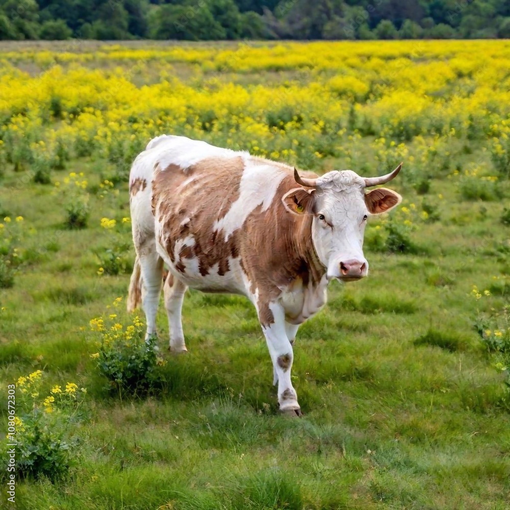 cow in the meadow cow in the meadow