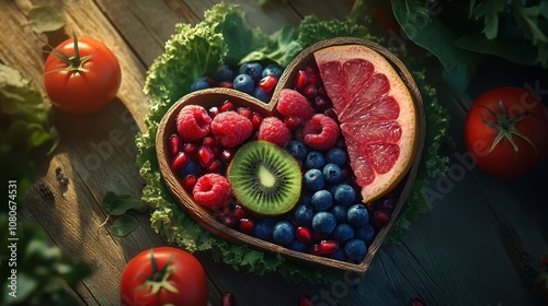 The Heart-Shaped Fruit Bowl