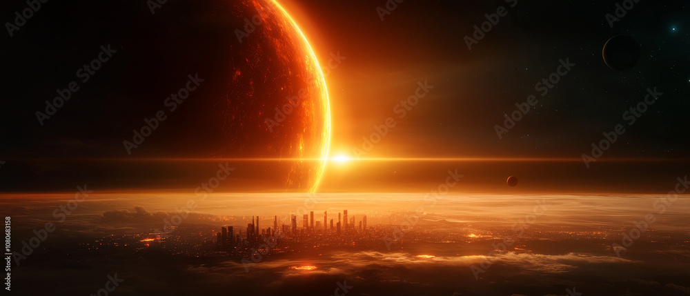 High-Tech Skyscrapers and Glowing Energy Cores in a Futuristic City
High-Tech Skyscrapers and Glowing Energy Cores in a Futuristic City