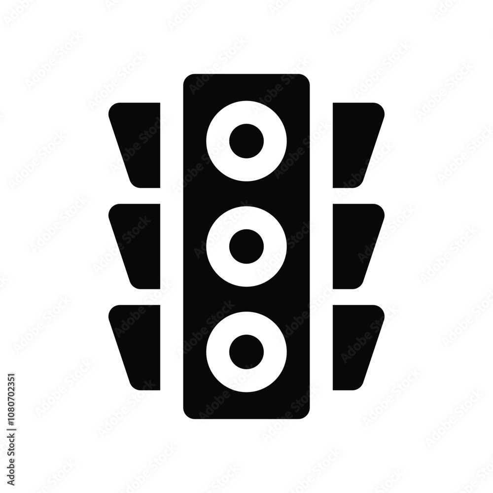 traffic light icon. vector glyph icon for your website, mobile, presentation, and logo design. traffic light icon. vector glyph icon for your website, mobile, presentation, and logo design.