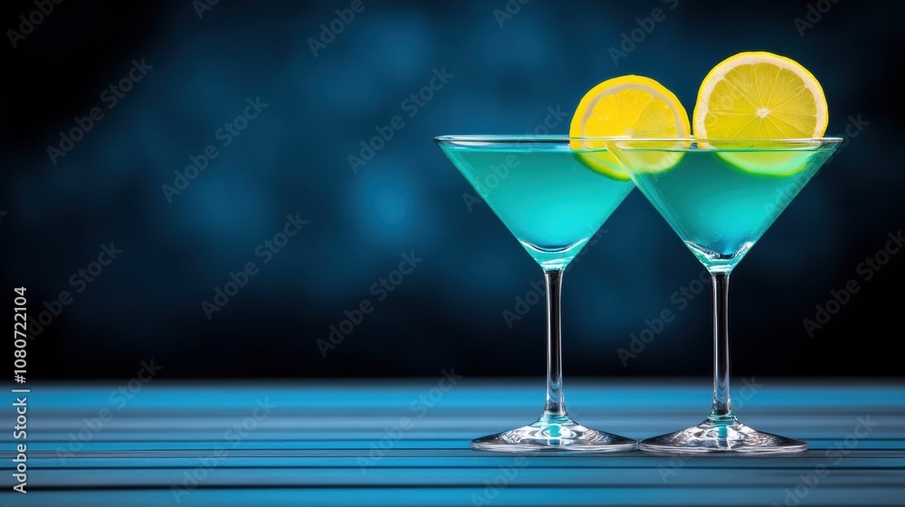 Festive Cocktails with LED Lights Poolside Party Festive Cocktails with LED Lights Poolside Party