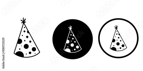 Happy birthday vectors icon set