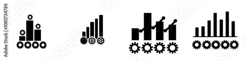 Modern measurement icon. Useful for Business Analytics iconsets.
