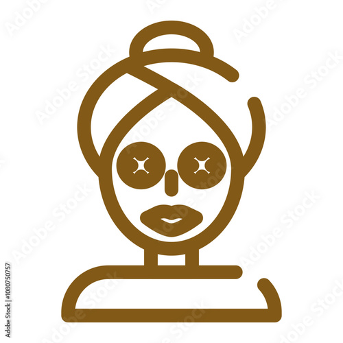 Facial Mask Icon Design