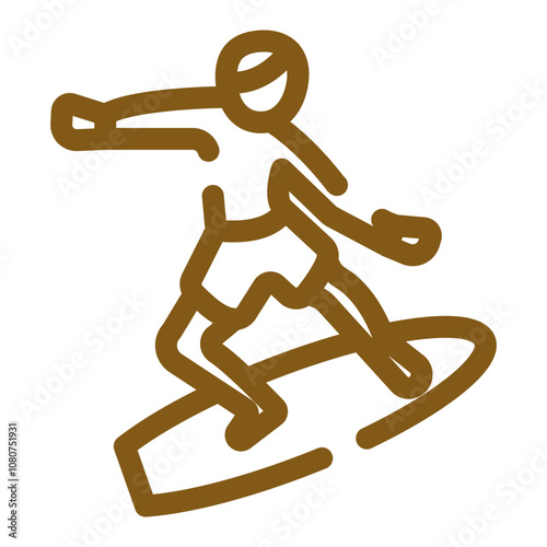 Surfing Icon Design