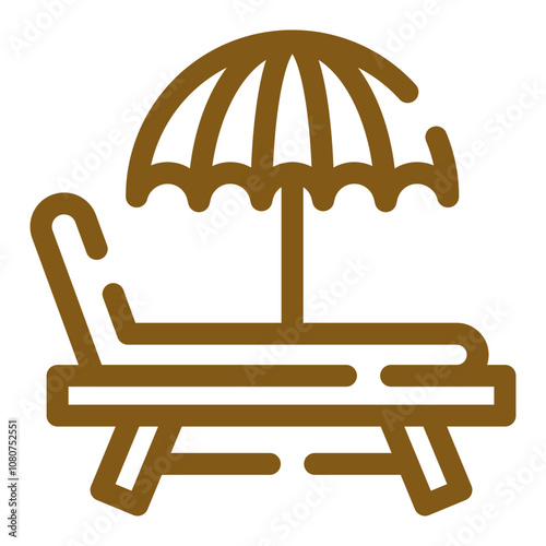 Sunbed Icon Design
