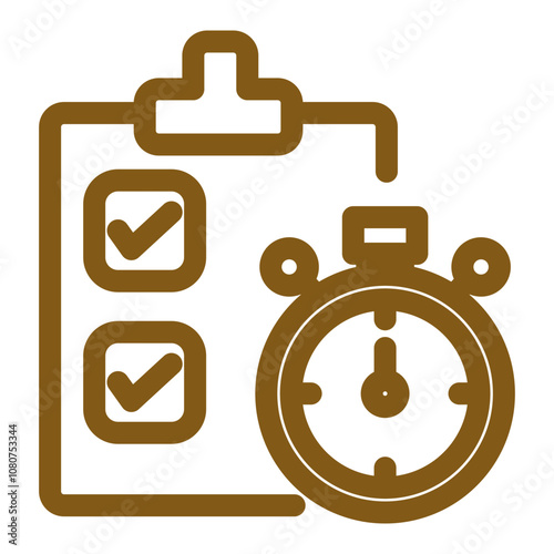 Project Deadline Icon Design