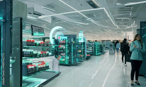 Supermarket in 2100